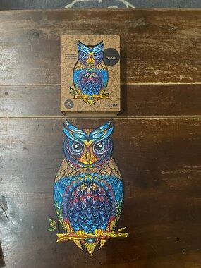 Unidragon Figured Wooden Puzzle -Owl